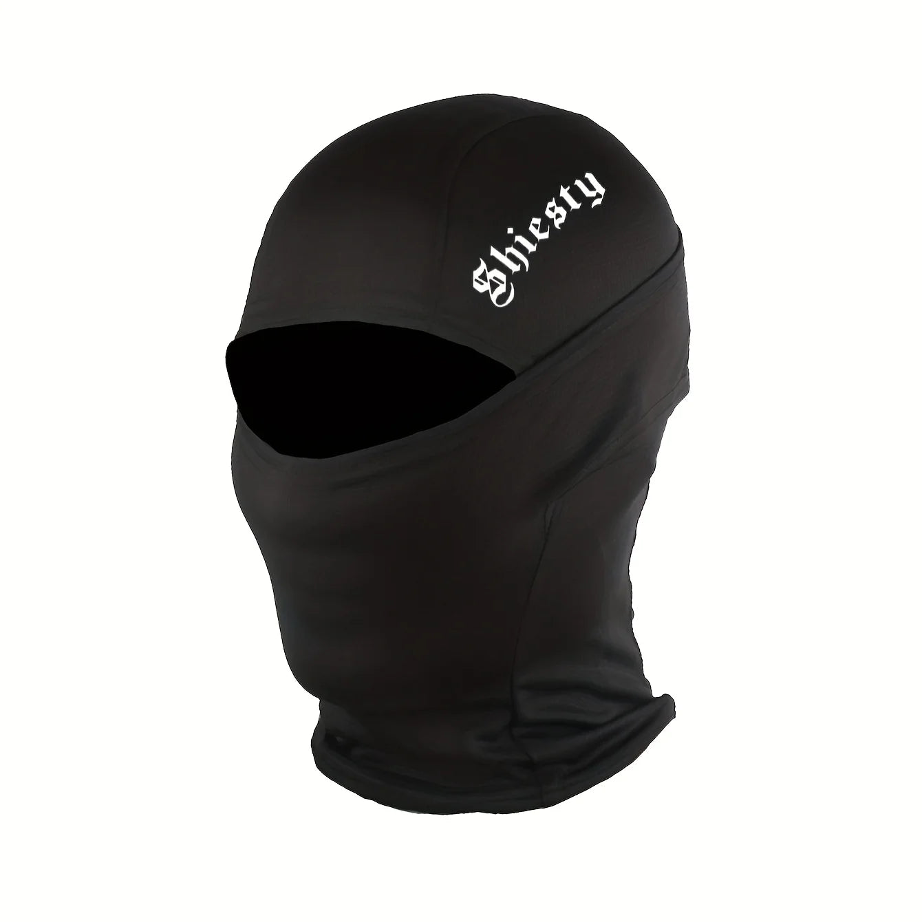 3pcs/2pcs/1pc English Letter Print Men's and Women's Balaclava Single Hole Full Face Neck Protection Mask Suitable for Outdoor