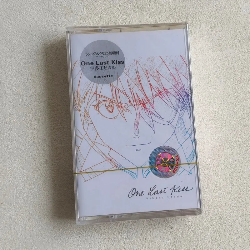 EVANGELION Music Tapes Anime EVA One Last Kiss Soundtrack Music Magnetic Walkman Cassettes Collectible Commemorative Toys Gifts