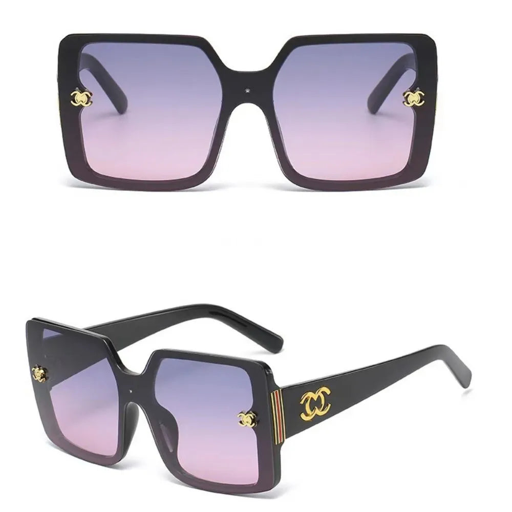 New Classic Fashion Sunglasses Women's Luxury Charm Men's Brand Glasses Fashion Neutral UV400 Sunglasses