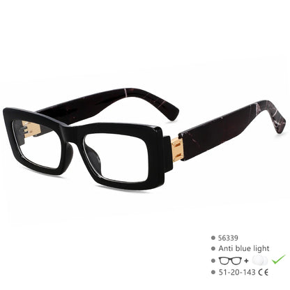 R56339 Women's Square Cat Eye Reading Eyes +1.00 +1.50 +2.00 Modern Small Frame Retro Presbyopia Glasses