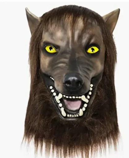 Eagle mask Eagle hood Halloween simulation animal Bulldog Parrot Old man Young man hood mask