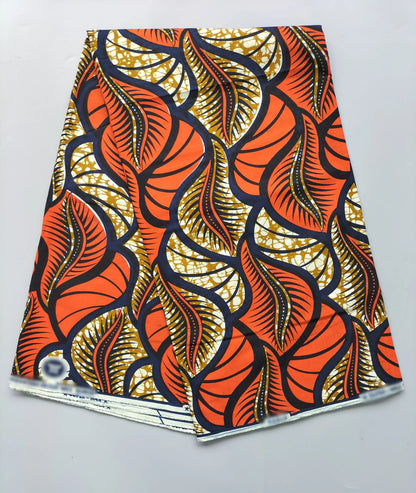 2025 Newest Veritable Original Super-W Guaranteed Dutch Hollandais Pagne Real Wax Print Fabric African Dress 100% Cotton 6 yard