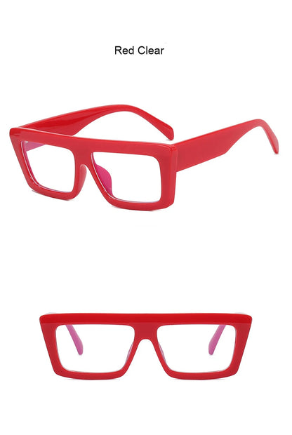 Retro Rectangle Reading Glasses Women 2025 Fashion Transparent Anti Blue Rays Female Eyeglasses Optical Eye Prescription 0 ~ +6