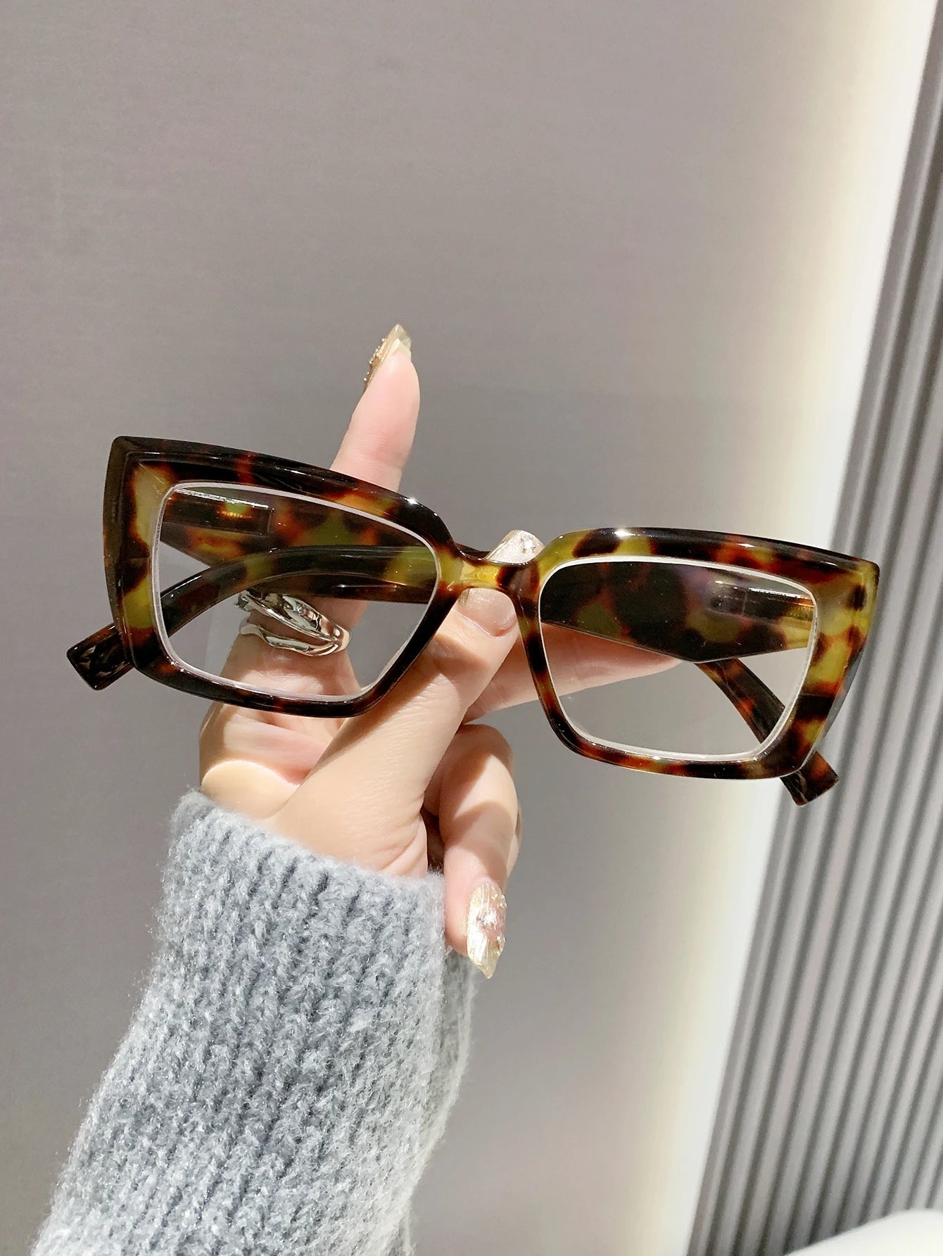 2/3PCS New Cat-eye Reading Glasses Fashionable Simple And Versatile Reading Glasses For Middle-aged And Elderly People 2319