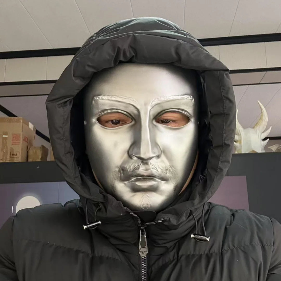 Halloween Easter Baldwin IV cosplay handmade resin craft masks