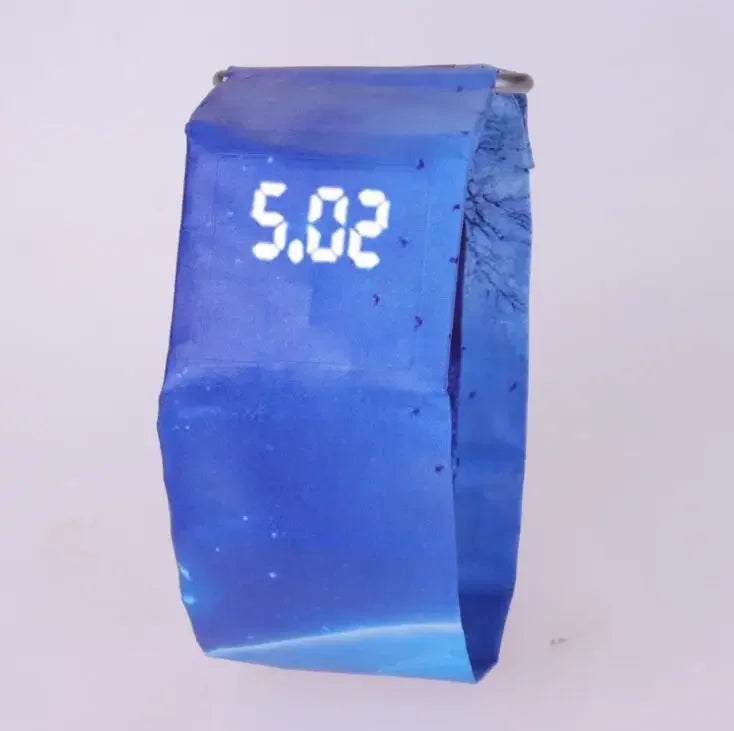2020 Reloj Hombre Men Watches Creative Paper Led Digital Watch Waterproof Electronic Watches Men Digital Touch Screen Watches