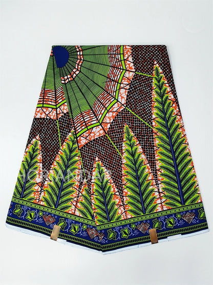 Veritable Guaranteed Dutch Hollandais Quality Prints Pagne African Fabric Dress Real Wax 100% Cotton 6 Yards