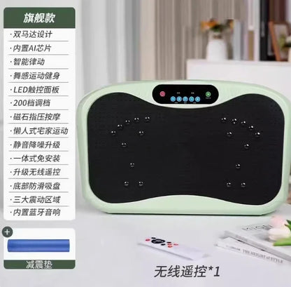 fitness gym crazy fit massage vibration plate exercise platform machine for weight loss