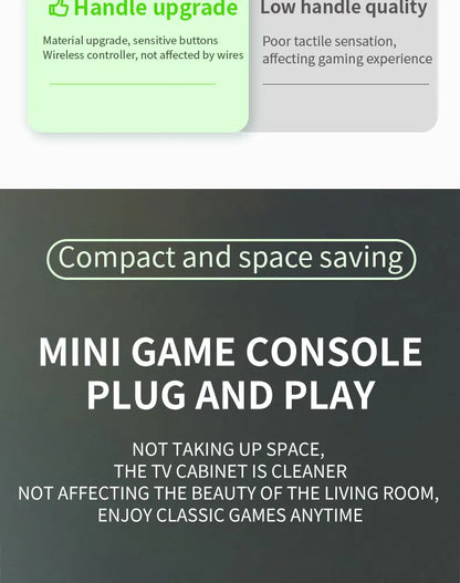 2026 New Coopreme Y7 X7 128G  Linux System 4K Video Game Console TV Box Wireless Controller Retro Game 10000+ Support PSP