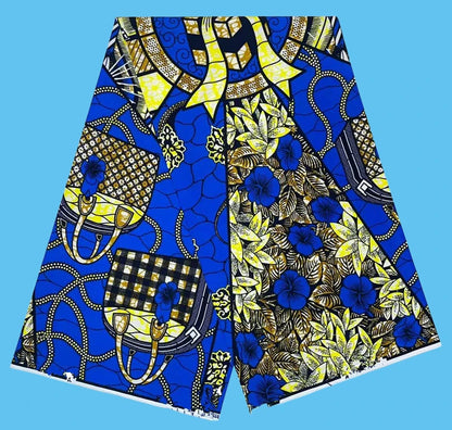 Ankara Fabric African Real Wax Print Cotton 100% New Design 2024 Tissus Wax Africain Patchwork Fabric For Dress 6yard Sales Soft