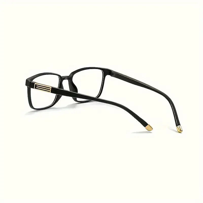 2pcs Classic Square Blue Light Blocking Reading Glasses, Comfortable And Stylish Presbyopic Glasses for Both Men And Women