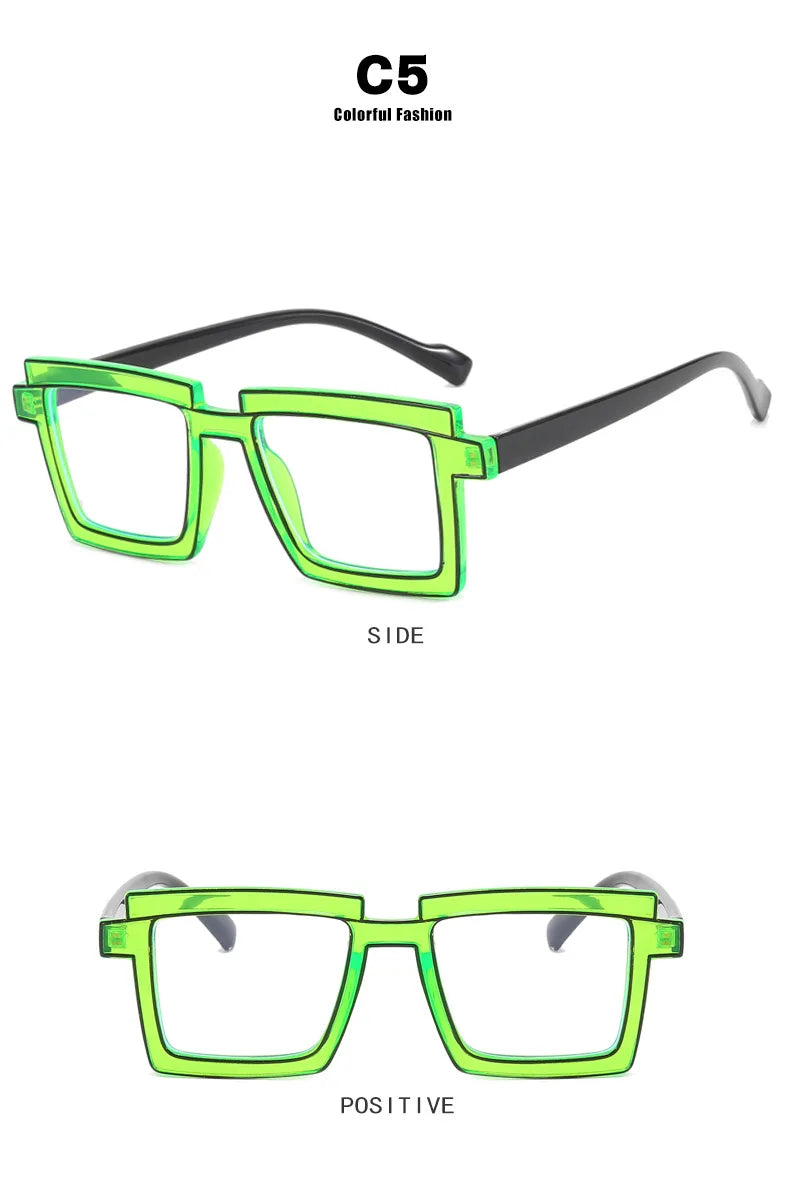 New Fashion Lady Reading Glasses Photochromic Blue Light Filter Prescription Hyperopia Eyeglasses Special Brand Design Frame