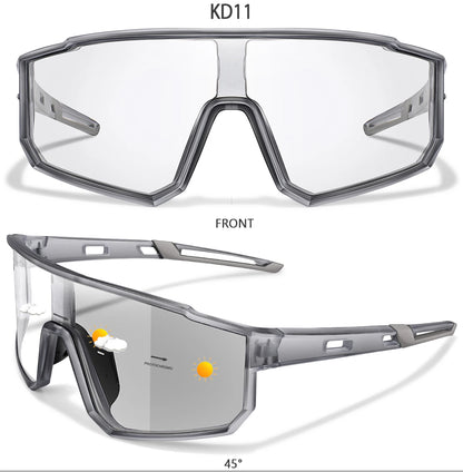 Photochromic Sunglasses New Style Brand Men Women Comfortable Windproof Cycling Glasses for Bicycle MTB Bike Running Fishing