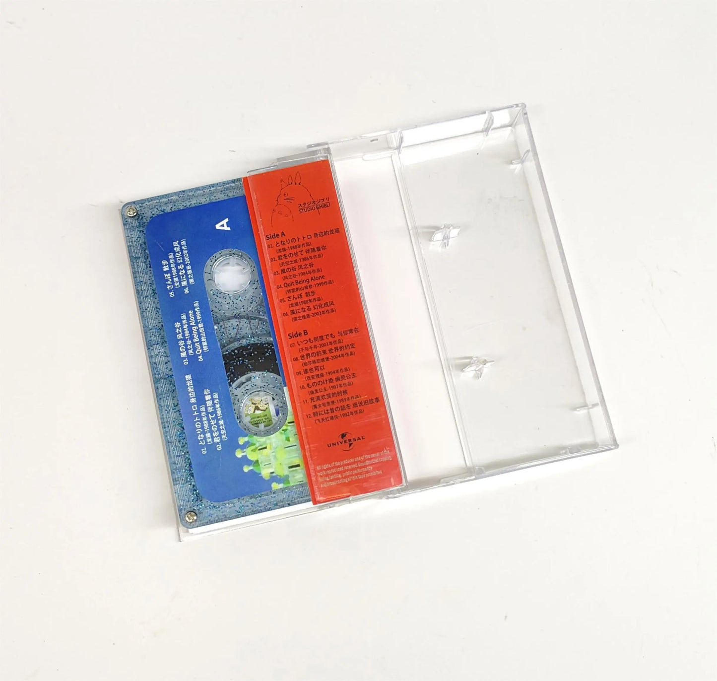Miyazaki Hayao Anime Joe Hisaishi Music Tape Satsuki Mei OST Album Cassettes Cosplay Recorder Car Walkman Party Soundtracks Box