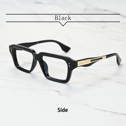 New Brand Design Square Alloy Frame Myopia Glasses Prescription Photochromic Anti Blue Light Women Shortsight Eyewear 0 to -6.00