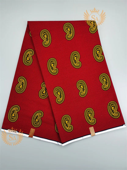 New 100% Cotton Original Real Wax Ankara Fabric 2021 African Print Fabric For Wedding Dress Tissue African Fabric Wax Fabric