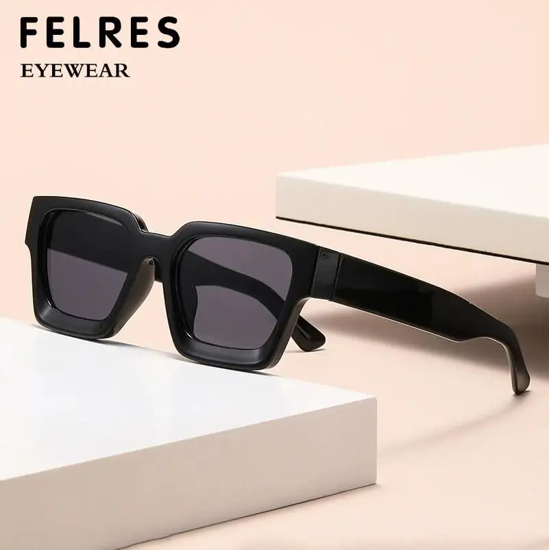 Thick Frames Black Reading Sunglasses Men Finished Prescription Readers Women Tinted Outdoor Shade Sun Glasses +1.0 1.5 2.0 2.5
