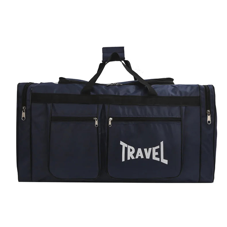 Travel Bag Foldable Large Capacity Waterproof Business Sports Handbag Wear-Resistant Portable Multifunction Duffel Bags Y36A