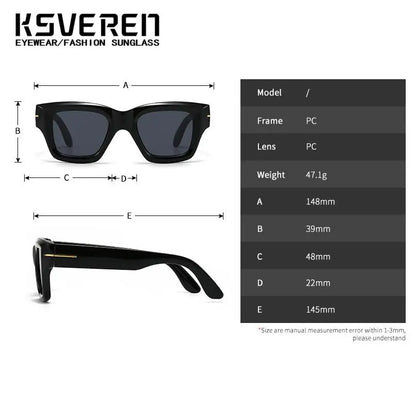 Tinted Thick Frame Myopia Sunglasses Men Women Prescription Nearsighted Glasses Full Frame Outdoor Shade Sunglasses -0.5 To -6.0