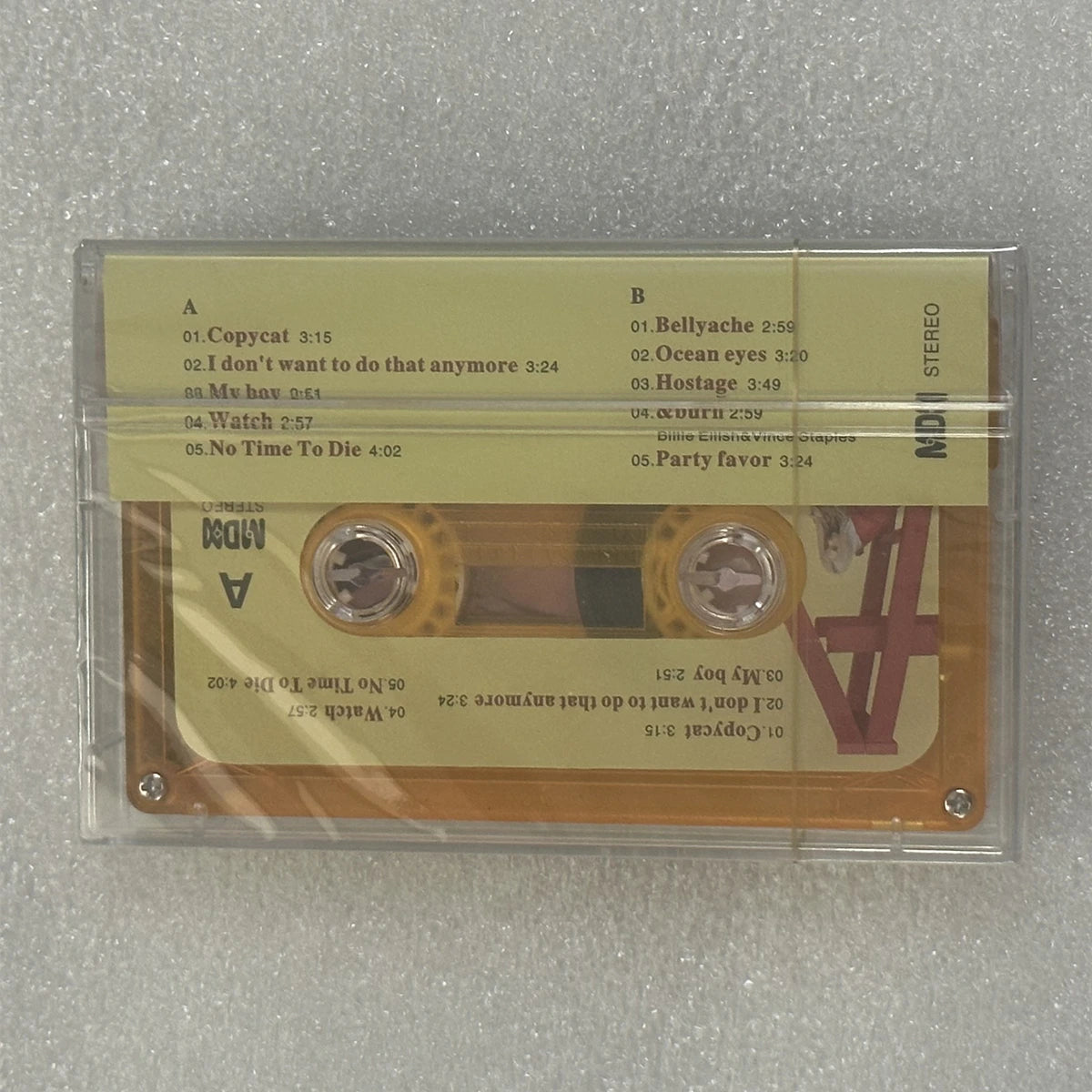 EU US Pop Music Tape Dont Smile at Me Album Ocean Eyes Cassettes Cosplay Walkman Recorder Car Soundtracks Box Party Music Gifts