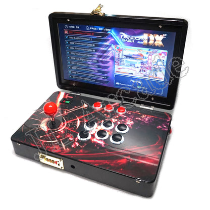 14-Inch Arcade Video Game  Console  Folding Moonlight Treasure Box 2025 Pandora saga dx Box 26800 in 1 720P HD