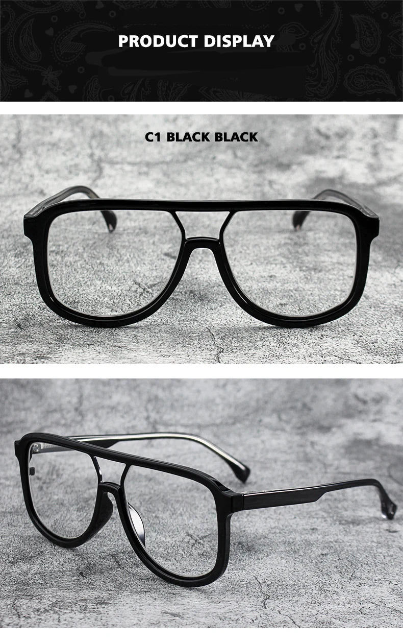 O-Q CLUB Men's Glasses for Reading Glass Eyeglasses Women's Eyepieces Graduated Lenses to Read Eye-glasses -1 Eyeglass Frames