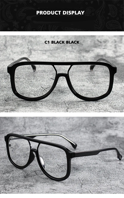 O-Q CLUB Men's Glasses for Reading Glass Eyeglasses Women's Eyepieces Graduated Lenses to Read Eye-glasses -1 Eyeglass Frames