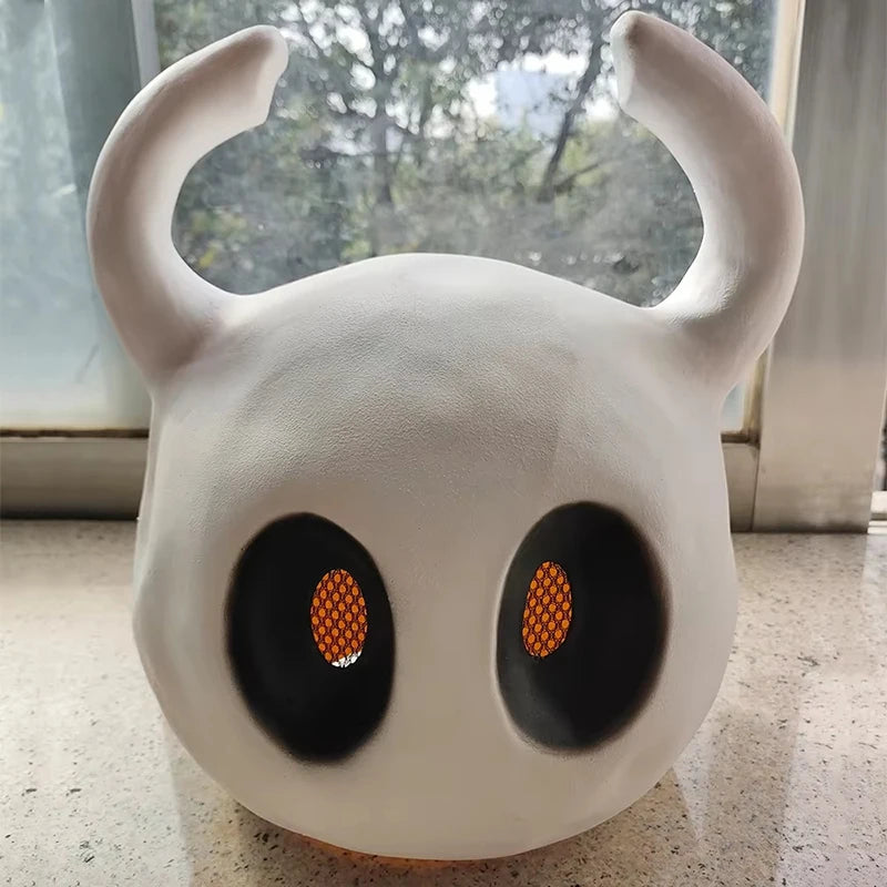 Hollow Knight Mask Game Cosplay Party Mask Halloween Role Play Costume Helmet Adventure Dress Up Funny Toy Gift