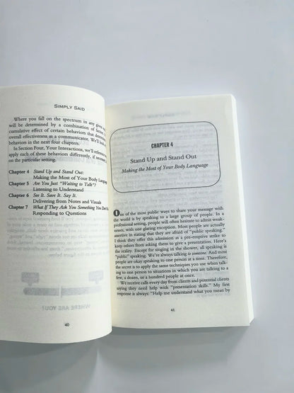 Simply Said by Jay Sullivan Communicating Better at Work and Beyond English book