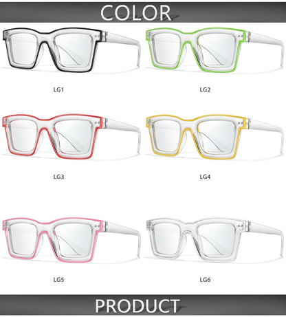 3 Pairs Fashion Casual Sunglasses For Women Large Transparent Shades Eyewear Daily Outfit shopping Selfie Hiking Travel Beach