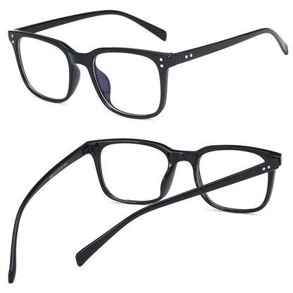Square Fashion Glasses Women Blue Light Blocking Glasses Men TR90 Anti Blue Light Gaming Optical Computer Eyeglasses Frames