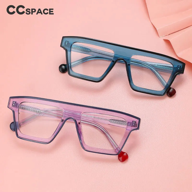 R56012 Oversized Rectangle Reading Glasses +1.00 +2.00 +3.00 Retro Eyeglasses for Hyperopia Glasses Presbyopia Eyeglasses