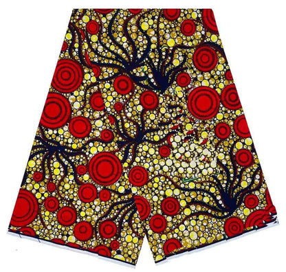 Ankara Wax Fabric 2024 High Quality African Wax Print Fabric 100% Cotton African Guaranteed Veritable Real Wax For Dresses