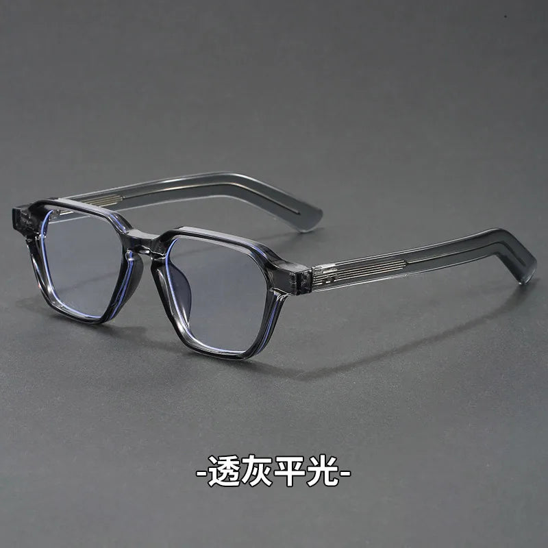 Men's Reading Glasses Blue Light Optical Lenses with Recipe Woman Vintage Tr90 Photochromic Lens Women's Eyeglasses with Frame