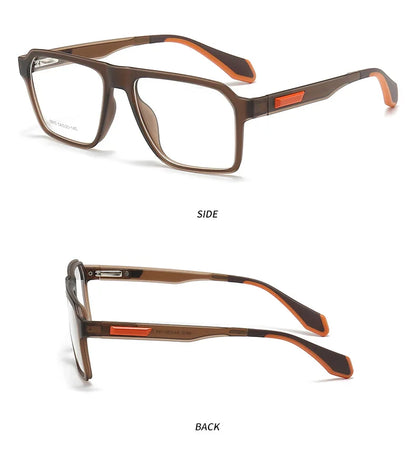 2024 New Sports Glasses Fashion Square Cycling Men's Glasses Frame Ultra-light  Optical Prescription Eyeglass Frame Women 6810
