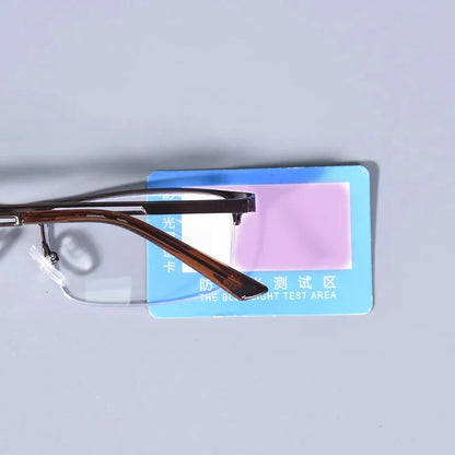 Light Half Frame Reading Glasses Blue Light For Presbyopia Eyeglasses with Diopters +1.0+1.25+1.5+1.75+2.0+2.25+2.5+2.75+3.0+4.0