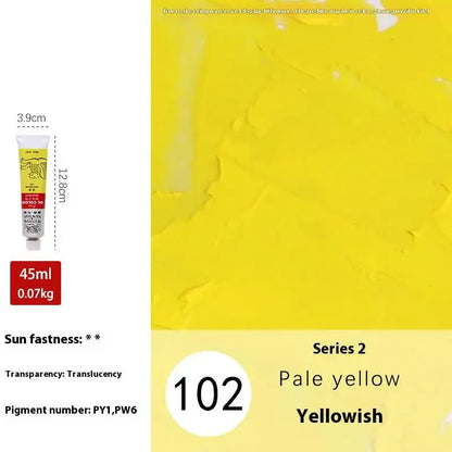 Winsor & Newton 45ML Oil Paint,Colorful Professionals Artist Drawing Tools for Canvas Wood,Crafts,Paper Art Stationery Supplies