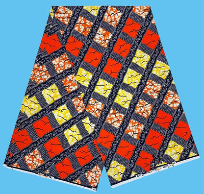 Ankara Fabric African Real Wax Print Cotton 100% New Design 2024 Tissus Wax Africain Patchwork Fabric For Dress 6yard Sales Soft