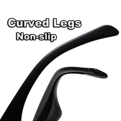 Retro Oversized Square Prescription Eyewear 2025 New Trendy Reading Glasses for Men Women Luxury HD Lens Presbyopia Spectacles