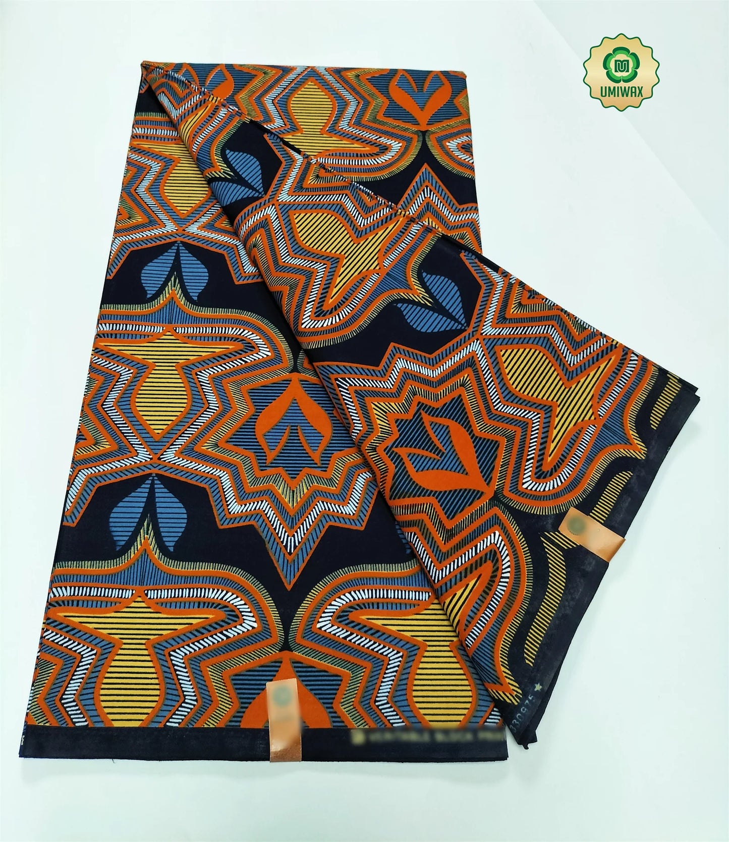 2025 Newest Ankara Real Wax Fabric Guaranteed Veritable African Wax Print Pagne Fabric 100% Cotton 6 Yards Ghana Style Dresses