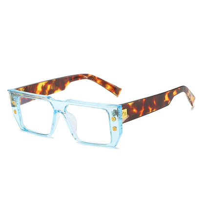 YOOSKE Square Eyeglasses Frames for Women Men Anti Blue Light Glasses Frame Optical Computer Eyewear