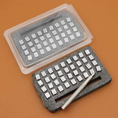 Leather alphanumeric stamp, DIY handmade leather carving personalized movable type seal, stainless steel material, 36 piece set

Sip & Blot / Sip And Blot / Sip&Blot / SipAndBlot