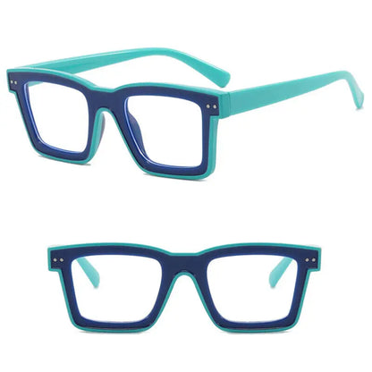 TR90 Vintage Square Anti Blue Light Reading Glasses Prescription Glasses Frame For Men Women Optical Glasses Presbyopic Eyewear