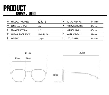 New Fashion Square Women Men Sunglasses Retro Rivets Women Brand Designer Shades UV400 Sun Glasses Gafas De Sol