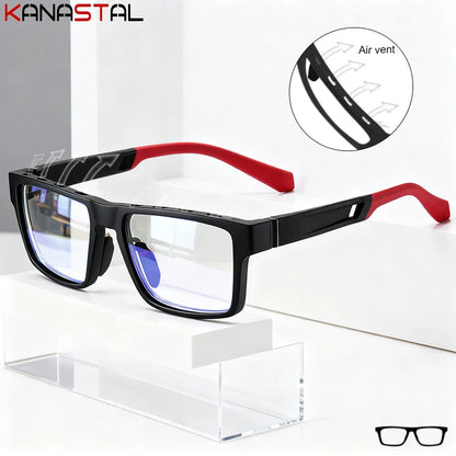 Men TR90 Anti Fog Eyeglasses Frame Blue Light Blocking Lenses Women Computer Glasses Prescription Myopia Reading Eyewear Frame