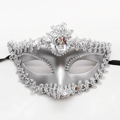 Sexy Masquerade Half Mask Feather Lace Decoration Cosplay Party Princess Ball Mardi Gras Dress Decoration Charming Sexy