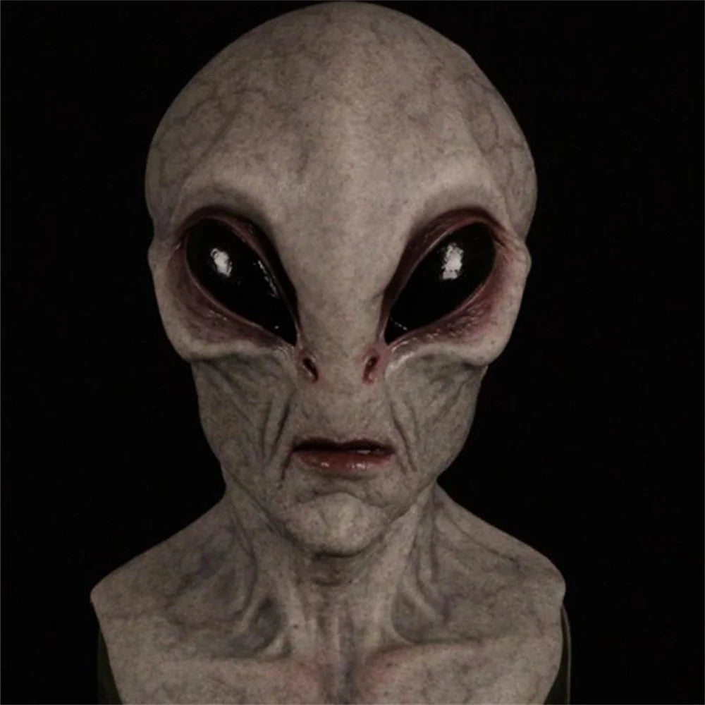 Halloween Alien Mask Scary Horrible Horror Alien Supersoft mask Mask Creepy Party Decoration Funny Cosplay Prop Masks New