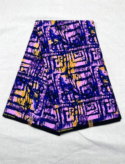 Ankara Fabric African Real Wax Print Fabric 100% Cotton High Quality 6 Yards African Fabric for Party Dress Nigeria