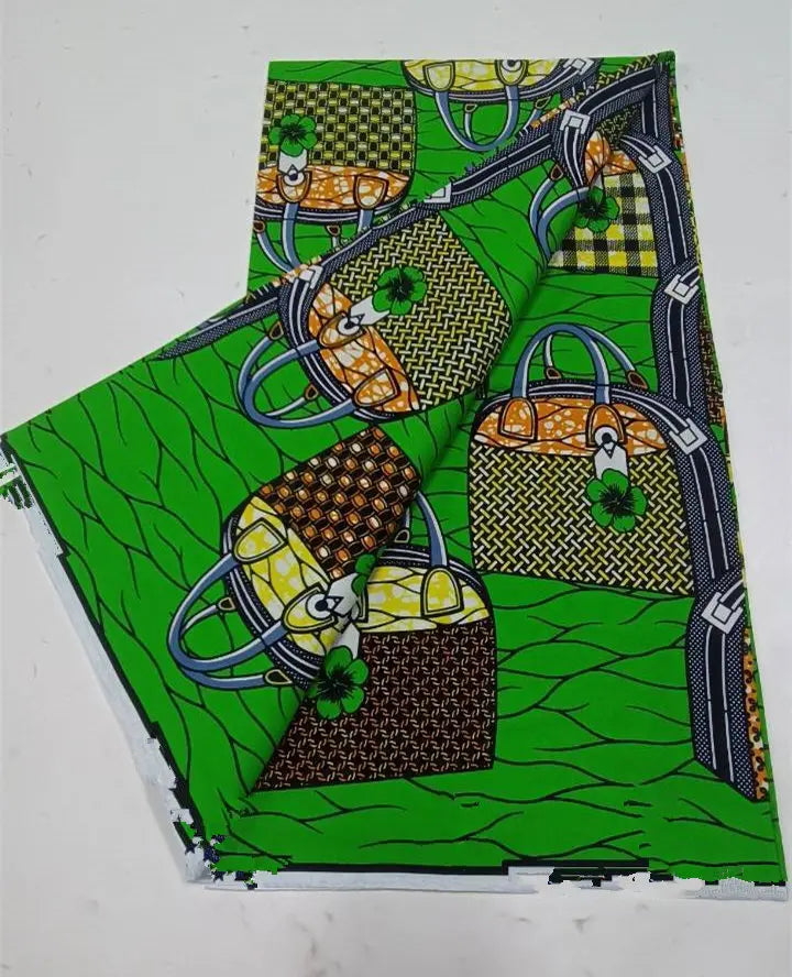 Ankara Wax Fabric 2024 High Quality African Wax Print Fabric 100% Cotton African Guaranteed Veritable Real Wax For Dresses