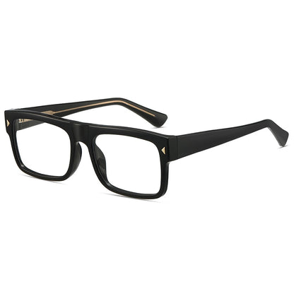 Fashion Men Prescription Myopia Glasses Luxury Brand Black Square Blue Light Blocking Eyewear Male Glasses For Vision 0 To -6.0